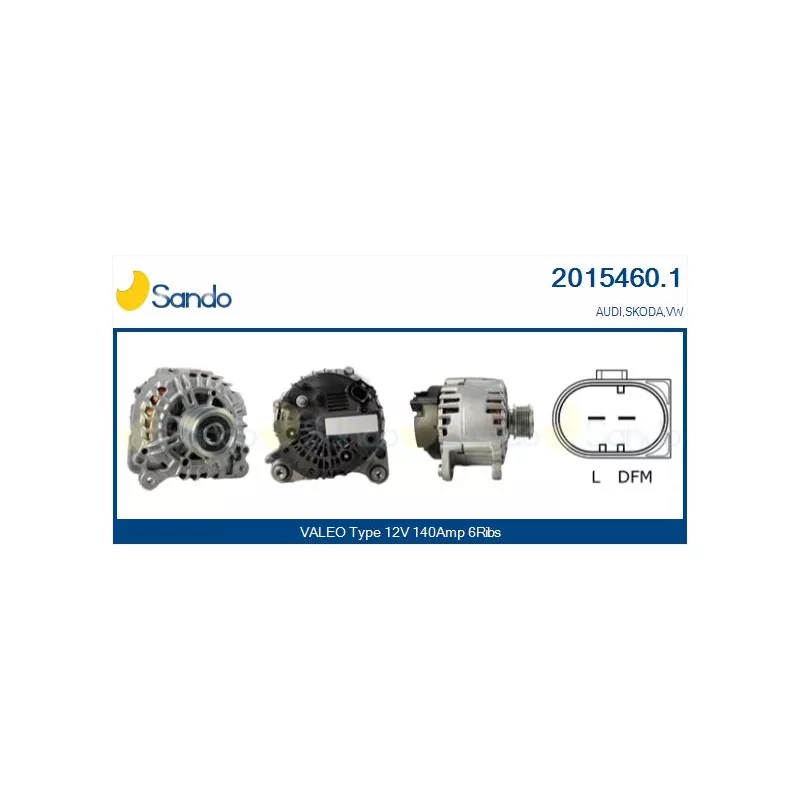Alternateur SANDO 2015460.1