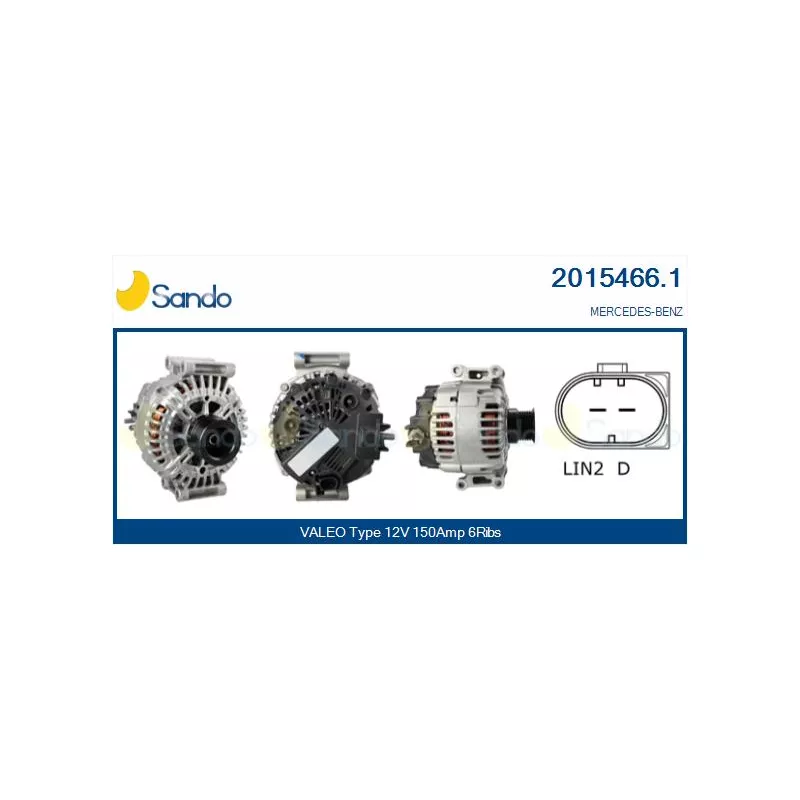 Alternateur SANDO 2015466.1
