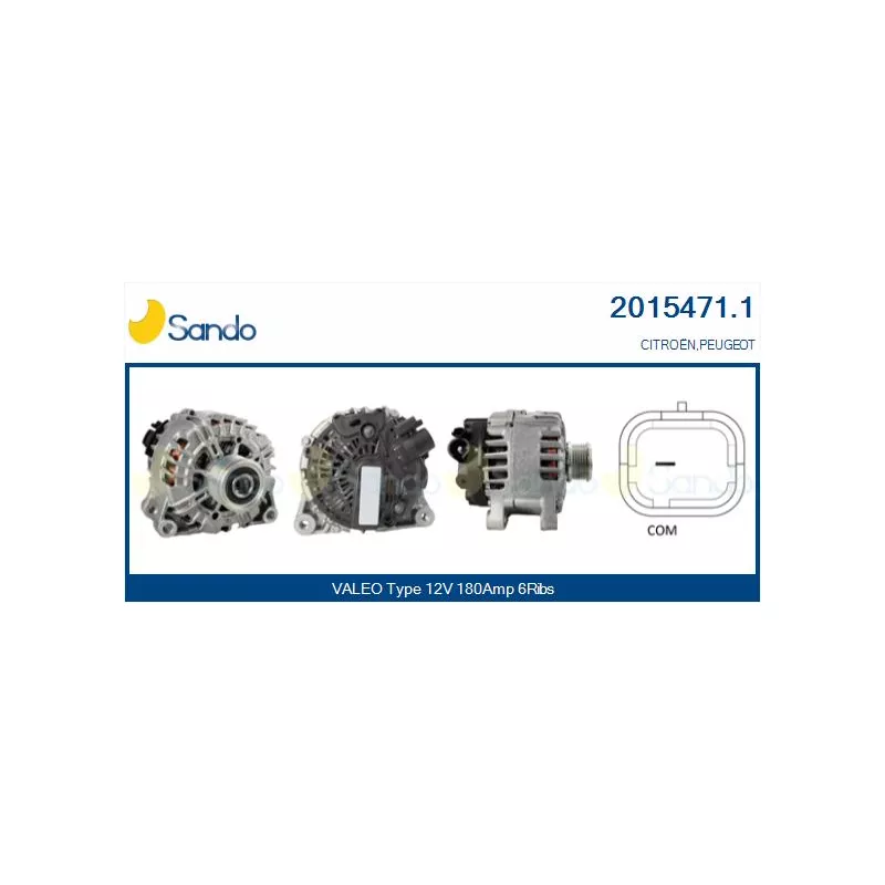 Alternateur SANDO 2015471.1