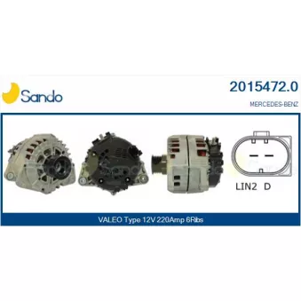 Alternateur SANDO 2015472.0