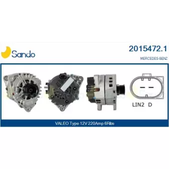 Alternateur SANDO 2015472.1