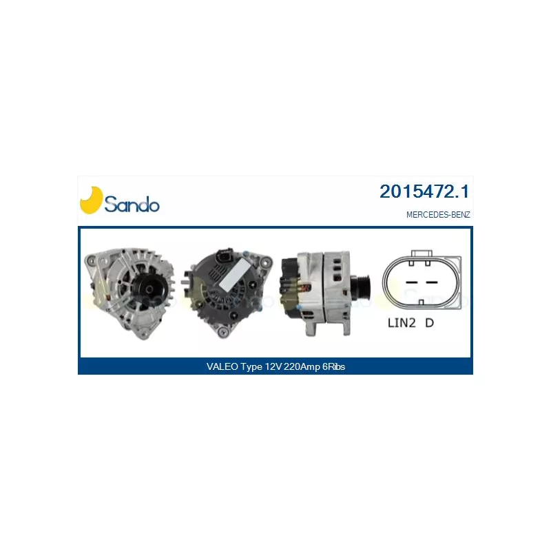 Alternateur SANDO 2015472.1