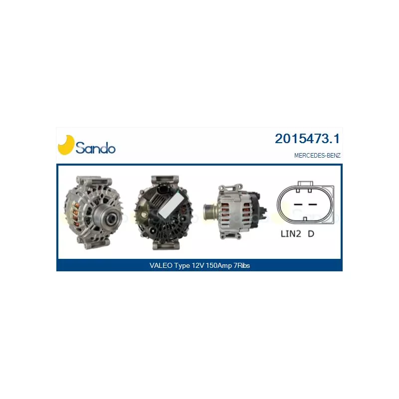 Alternateur SANDO 2015473.1