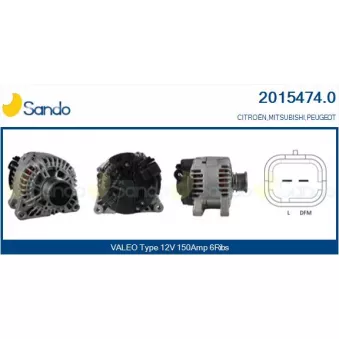 Alternateur SANDO 2015474.0