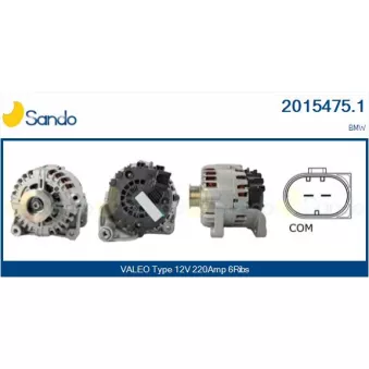 Alternateur SANDO 2015475.1