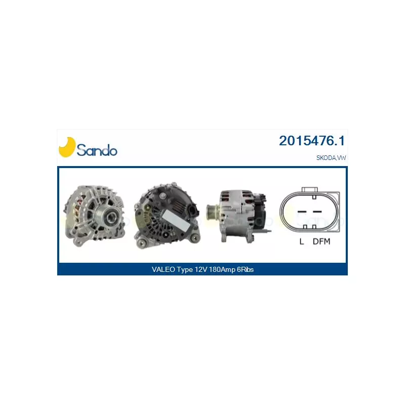 Alternateur SANDO 2015476.1