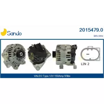 Alternateur SANDO 2015479.0