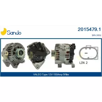 Alternateur SANDO 2015479.1