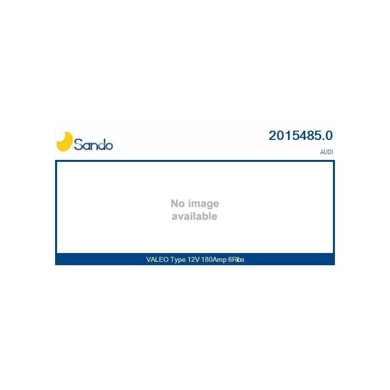Alternateur SANDO 2015485.0