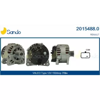 Alternateur SANDO 2015488.0