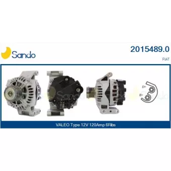 Alternateur SANDO 2015489.0