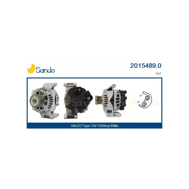 Alternateur SANDO 2015489.0