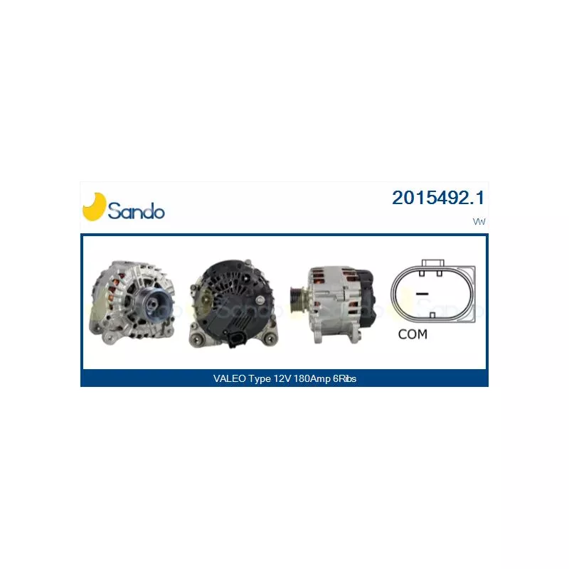 Alternateur SANDO 2015492.1