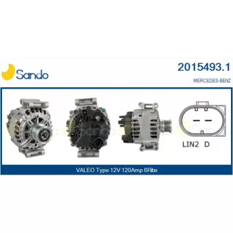 Alternateur SANDO 2015493.1