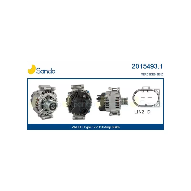 Alternateur SANDO 2015493.1