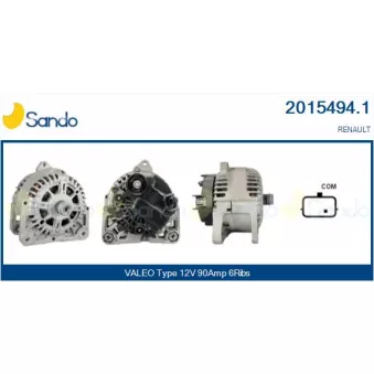 Alternateur SANDO 2015494.1