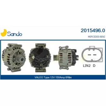 Alternateur SANDO 2015496.0