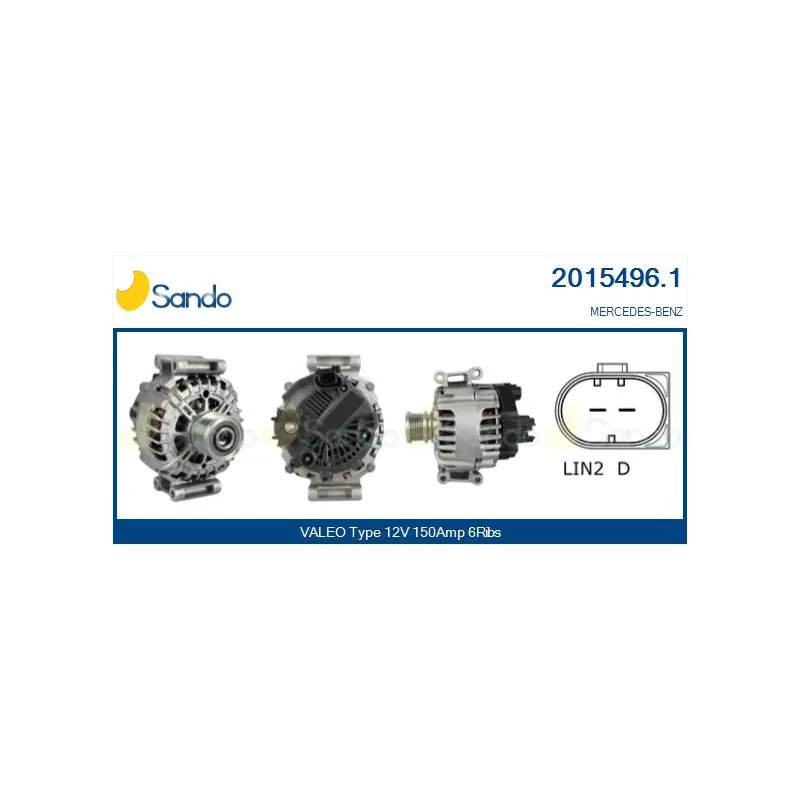 Alternateur SANDO 2015496.1