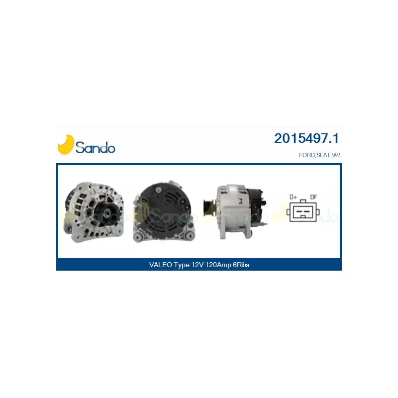 Alternateur SANDO 2015497.1