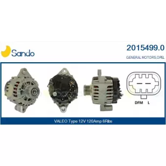 Alternateur SANDO 2015499.0