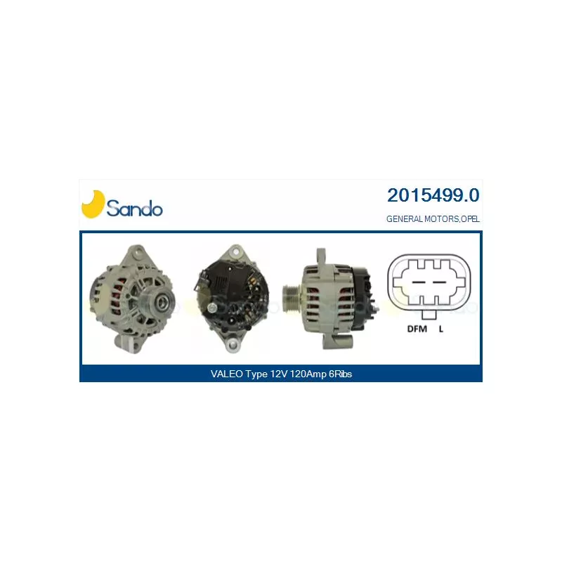 Alternateur SANDO 2015499.0