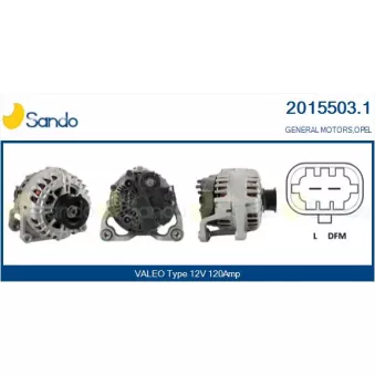 Alternateur SANDO 2015503.1