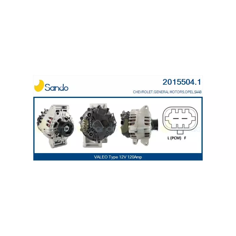 Alternateur SANDO 2015504.1