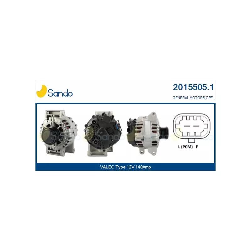 Alternateur SANDO 2015505.1