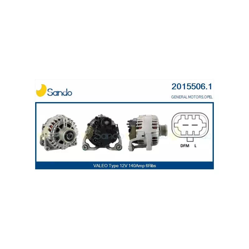 Alternateur SANDO 2015506.1