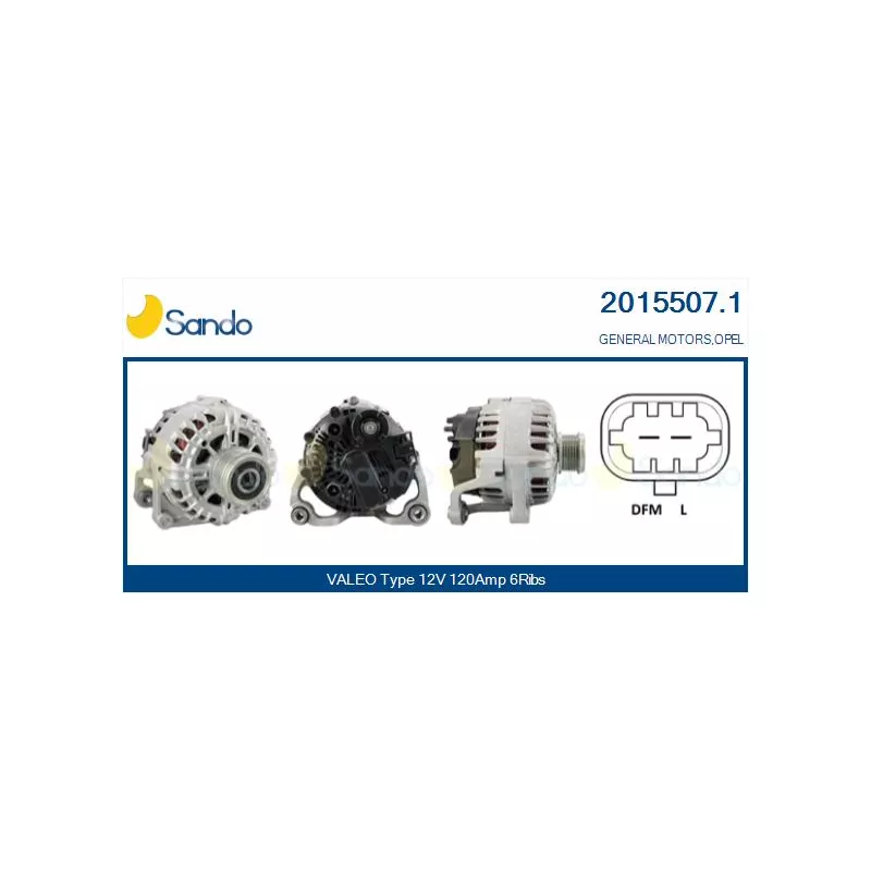 Alternateur SANDO 2015507.1