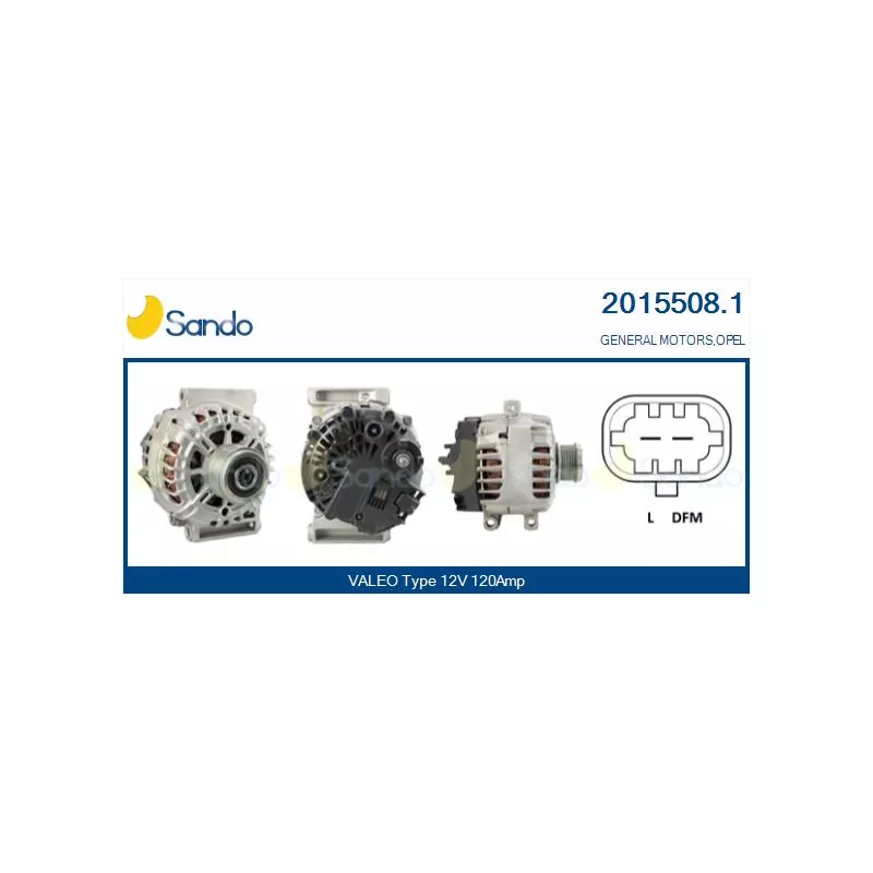 Alternateur SANDO 2015508.1