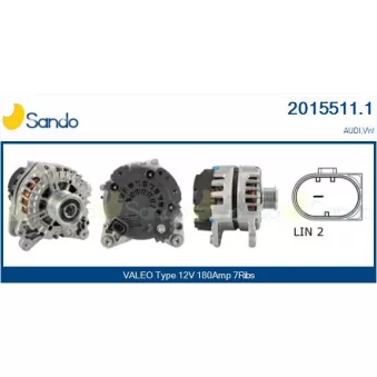 Alternateur SANDO 2015511.1
