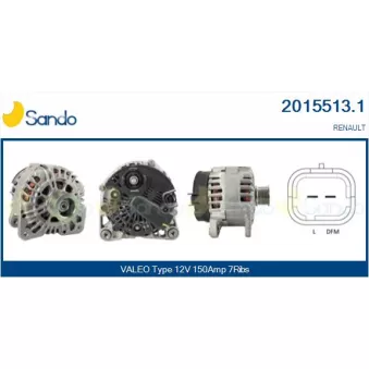 Alternateur SANDO 2015513.1