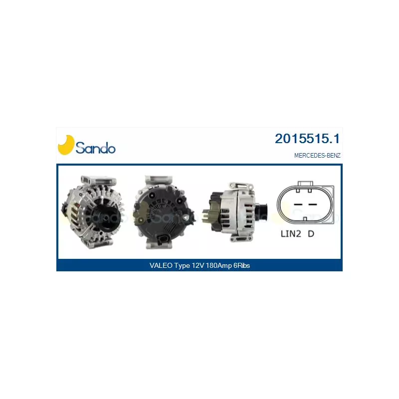 Alternateur SANDO 2015515.1