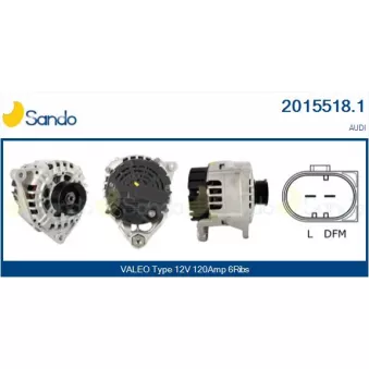Alternateur SANDO 2015518.1