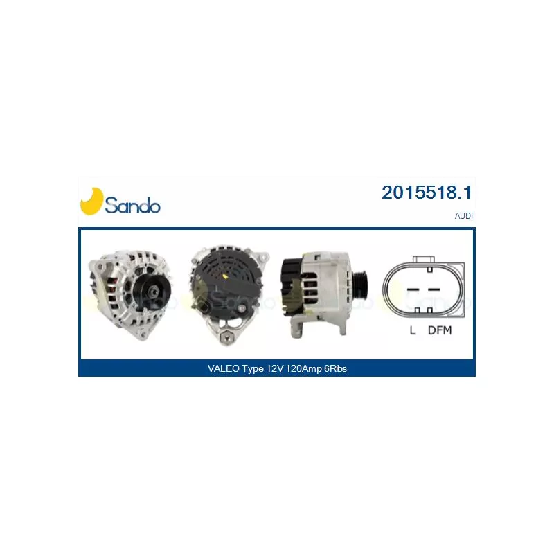 Alternateur SANDO 2015518.1