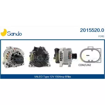 Alternateur SANDO 2015520.0