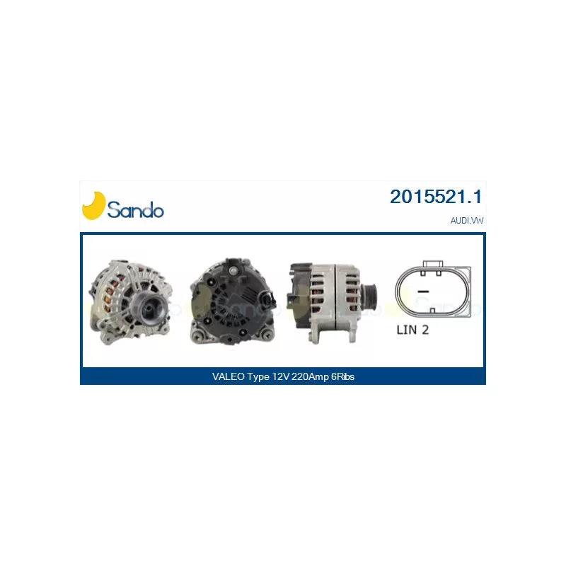 Alternateur SANDO 2015521.1