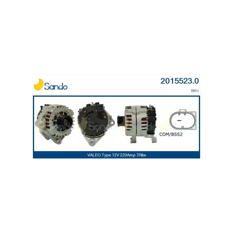 Alternateur SANDO 2015523.0