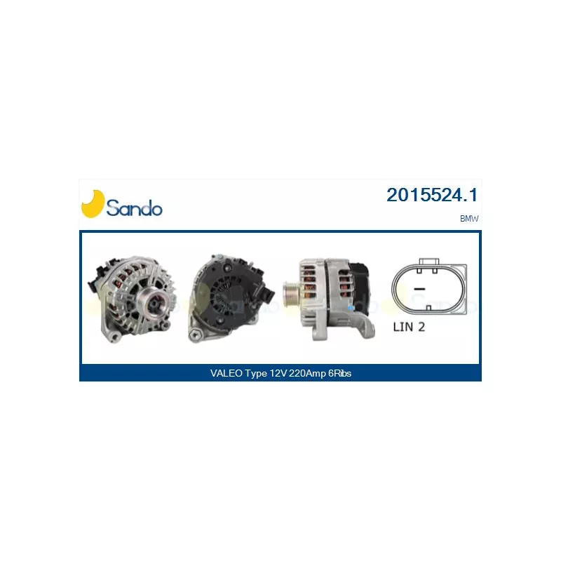Alternateur SANDO 2015524.1