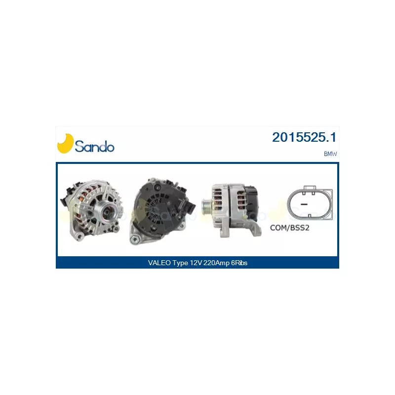 Alternateur SANDO 2015525.1