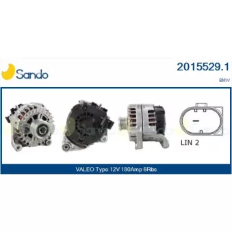Alternateur SANDO 2015529.1