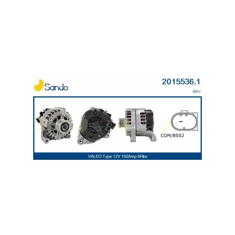 Alternateur SANDO 2015536.1