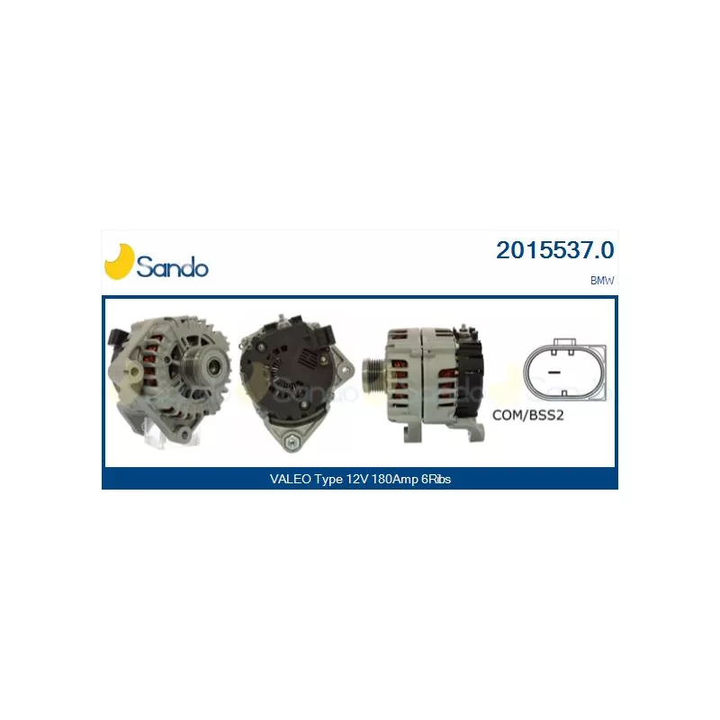 Alternateur SANDO 2015537.0