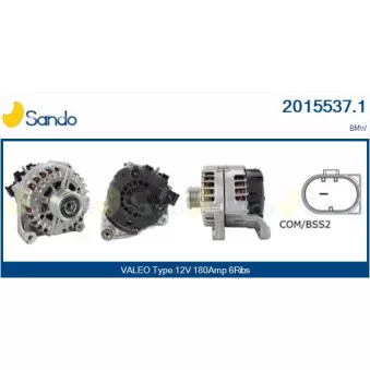 Alternateur SANDO 2015537.1