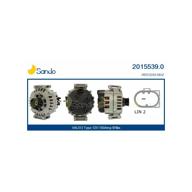 Alternateur SANDO 2015539.0