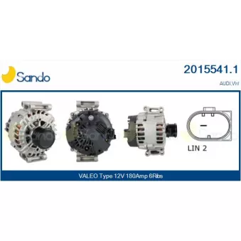 Alternateur SANDO 2015541.1