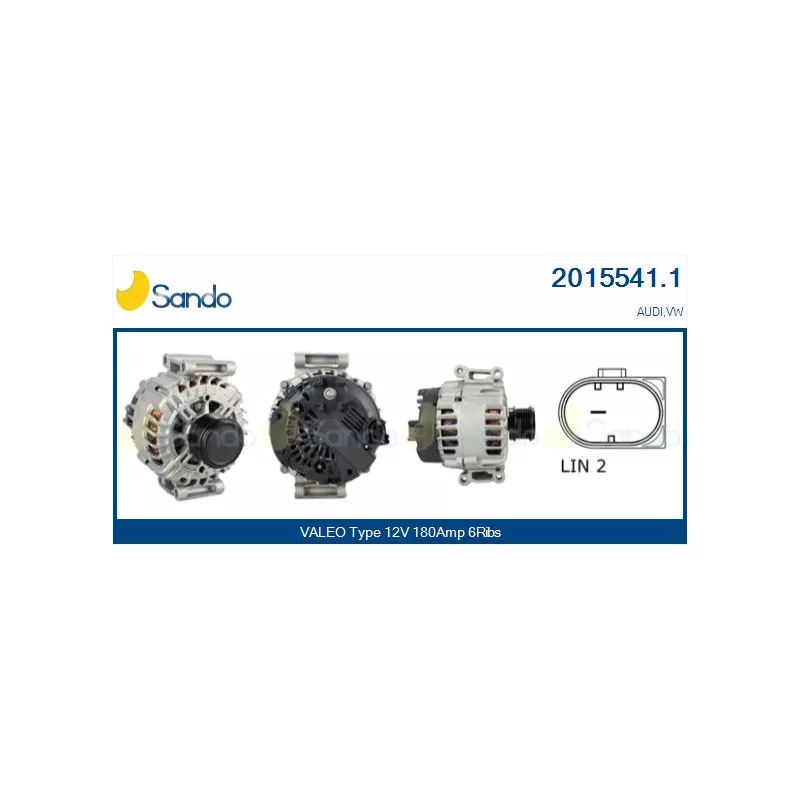 Alternateur SANDO 2015541.1