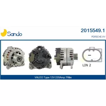 Alternateur SANDO 2015549.1