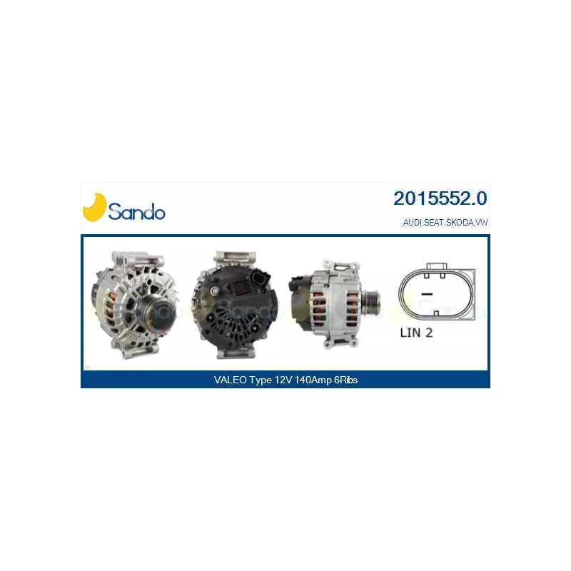 Alternateur SANDO 2015552.0